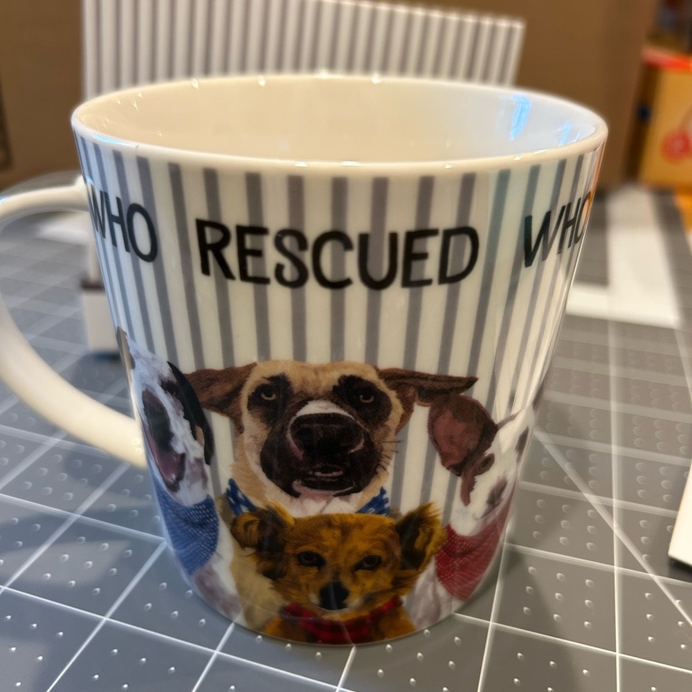 Dog Rescue Coffee Mug ☕️